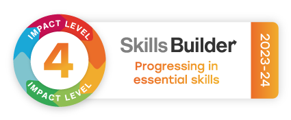 Skills Builder logo - impact level 4